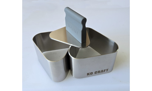 Ko Craft's 2X Mini Snack Size Onigiri (Triangle) Musubi molds