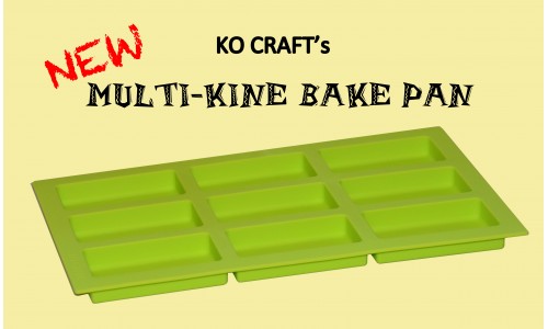 9-Cavity Multi-kine Silicone Bake pan 